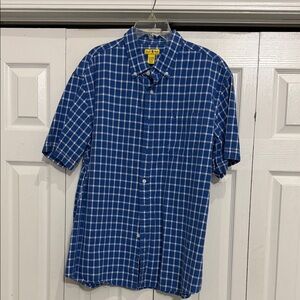 Men’s used short sleeve button up shirt